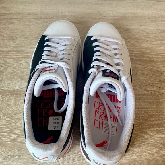 PUMA Clyde x Jeff Staple "Create from Chaos Black & White Sneakers NEW - Picture 5 of 11